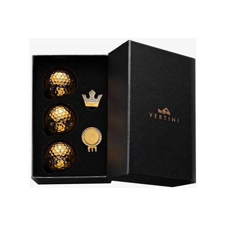 3 Golden Balls + Ball Marker