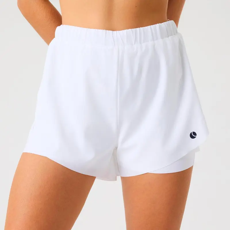 Ace 2 In 1 Shorts Damen - weiß