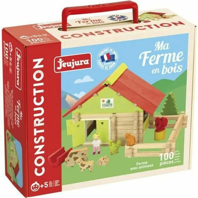 Actionfiguren Jeujura Farm With Animals 100 Stücke Playset