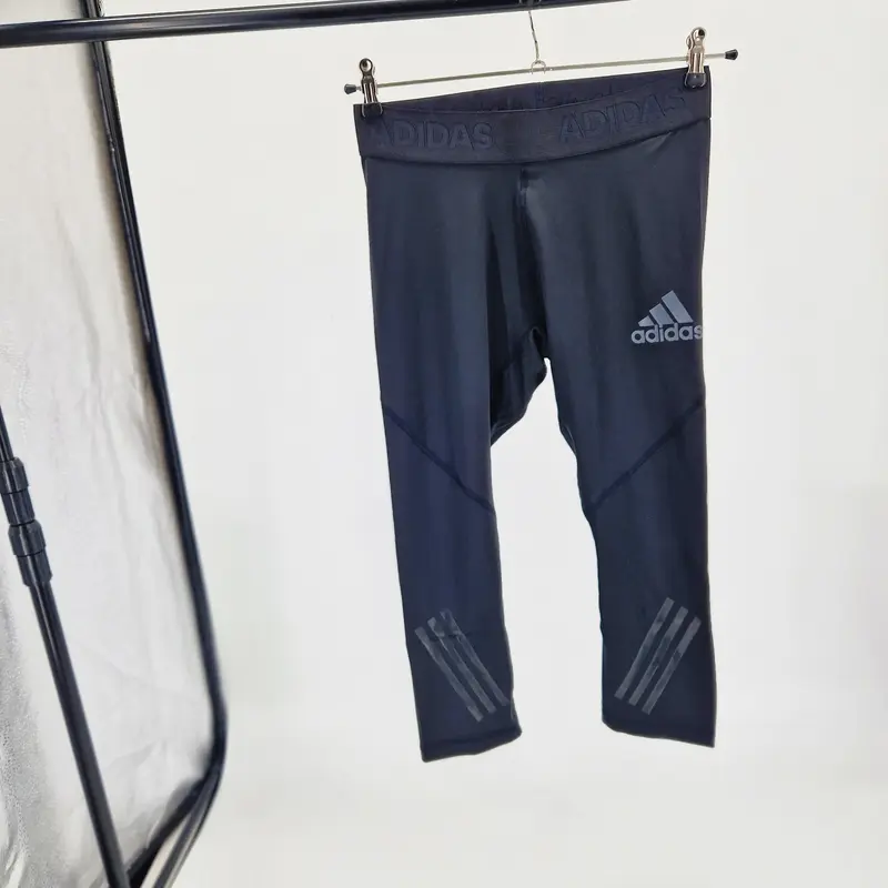 Adidas Alphaskin Sprint 3/4 Tight 3-Streifen kurze Hose Shorts Gr. L DZ8434