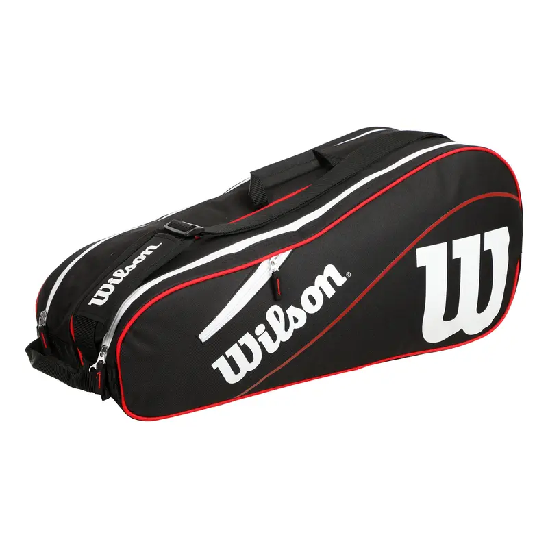 Advantage III Six  Schlägertasche 6er - schwarz, weiß
