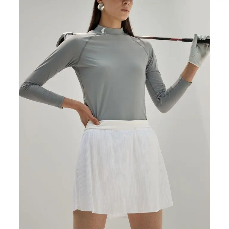 Anell Golf Light Pleated Skirt - White