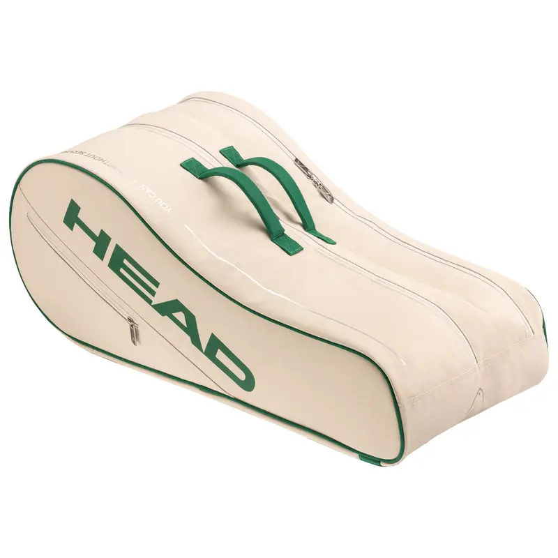 ARTHUR ASHE RACQUET BAG L WHGE