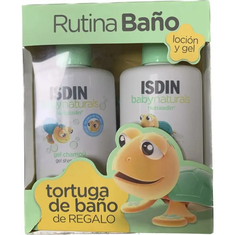 Badeset für Babys Isdin Babynaturals 2 Stücke 3 Stücke