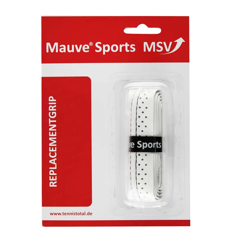 Basic Grip Soft-Stich Perforated And Stitched 1er Pack-Weiß