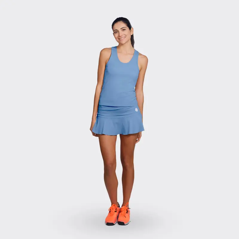 Basica Tank-Top Damen-blau