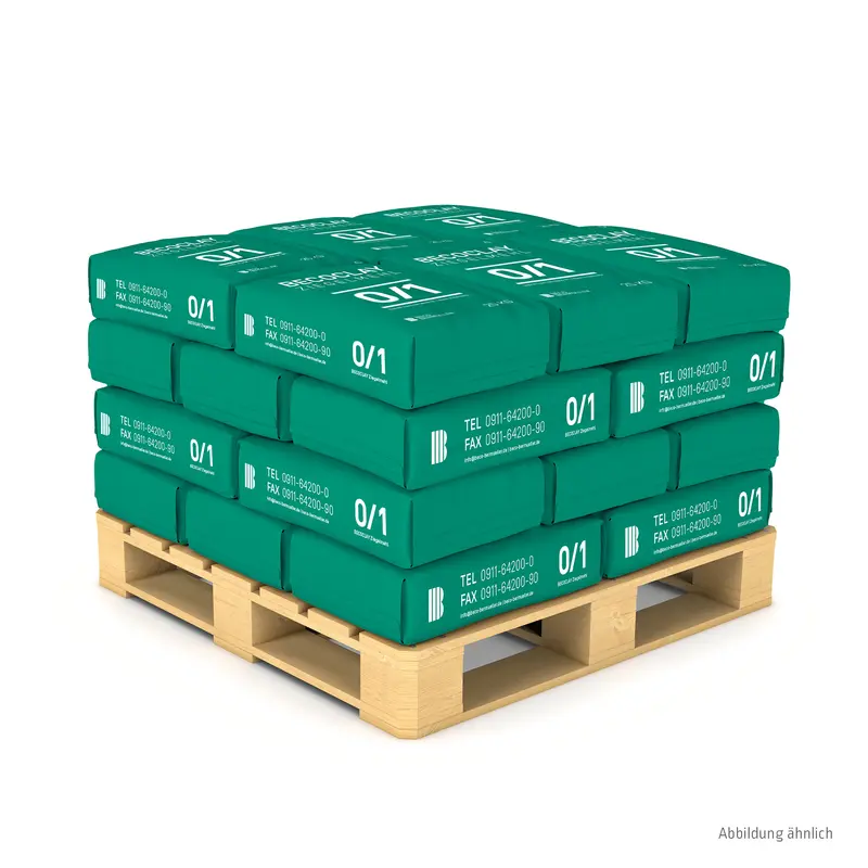 BECOCLAY Ziegelmehl / Tennissand 500 kg exkl. Versandkosten