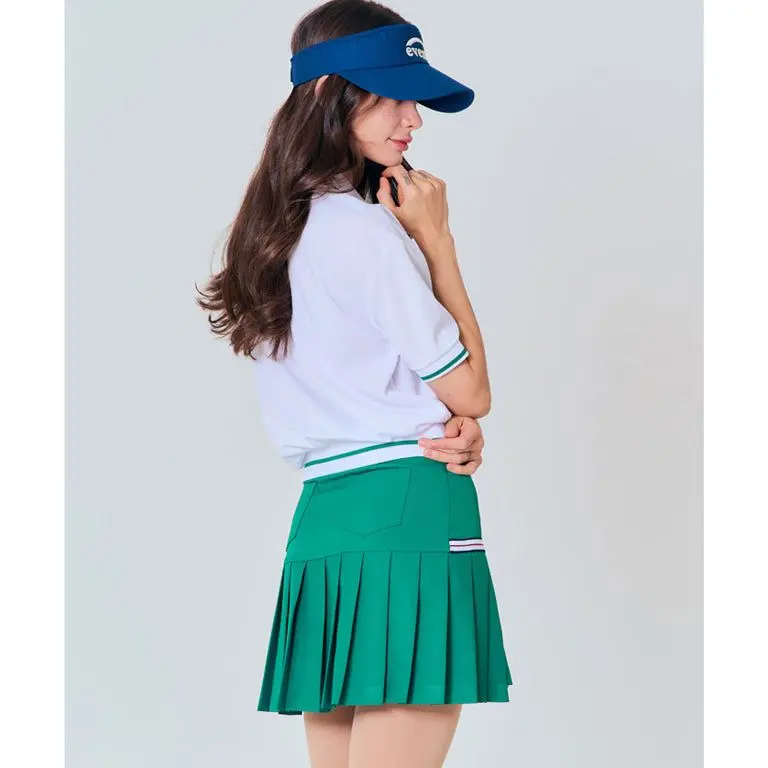 BENECIA 12 Asymmetric Culottes - Green