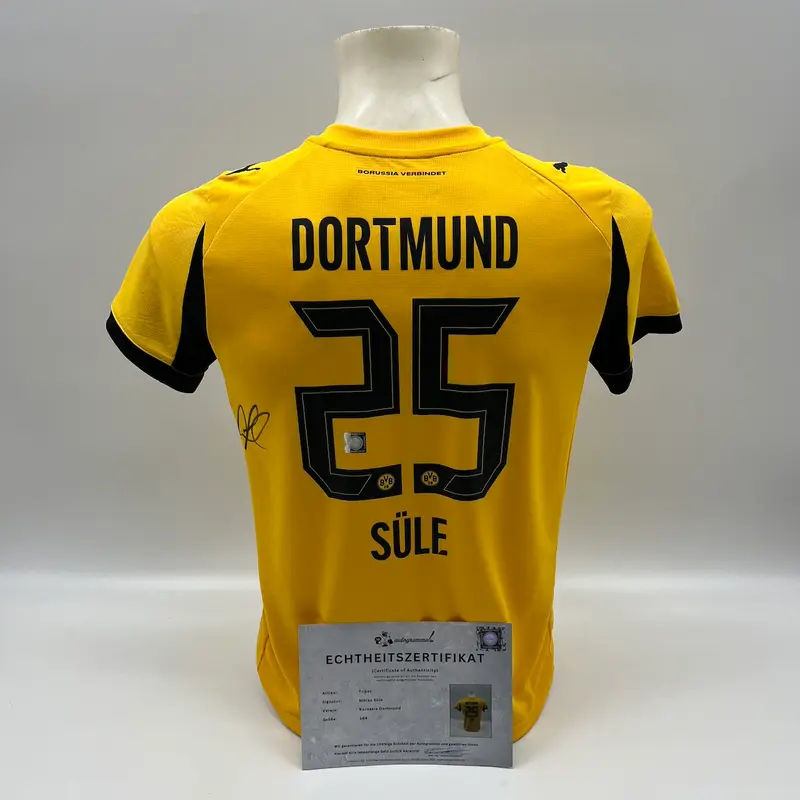 Borussia Dortmund Trikot Niklas Süle signiert BVB Autogramm Puma neu 164