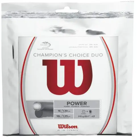 Champions Choice Duo, silber Saitenset 12,2m - silber