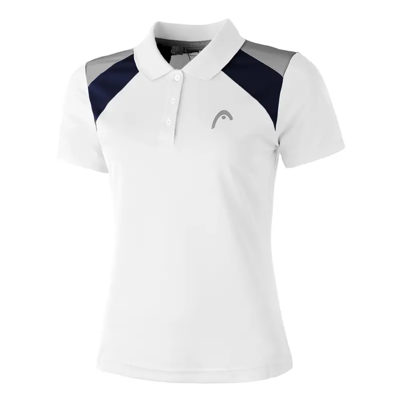 Club Polo Damen-Weiß,Blau