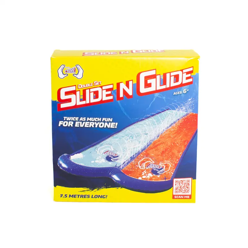 Cooee 750 cm Rutsche und Wasserrutsche mit 2 Bodyboards