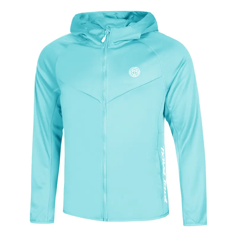 Crew Hood Trainingsjacke Herren-Türkis