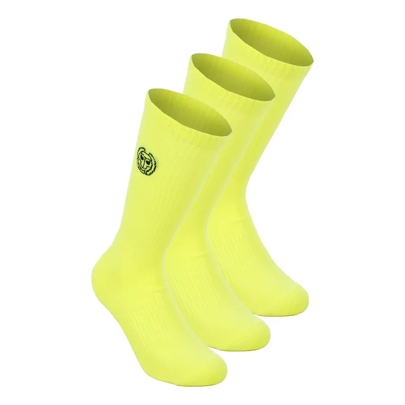 Crew Performance Tennissocken 3er Pack Unisex - neongelb