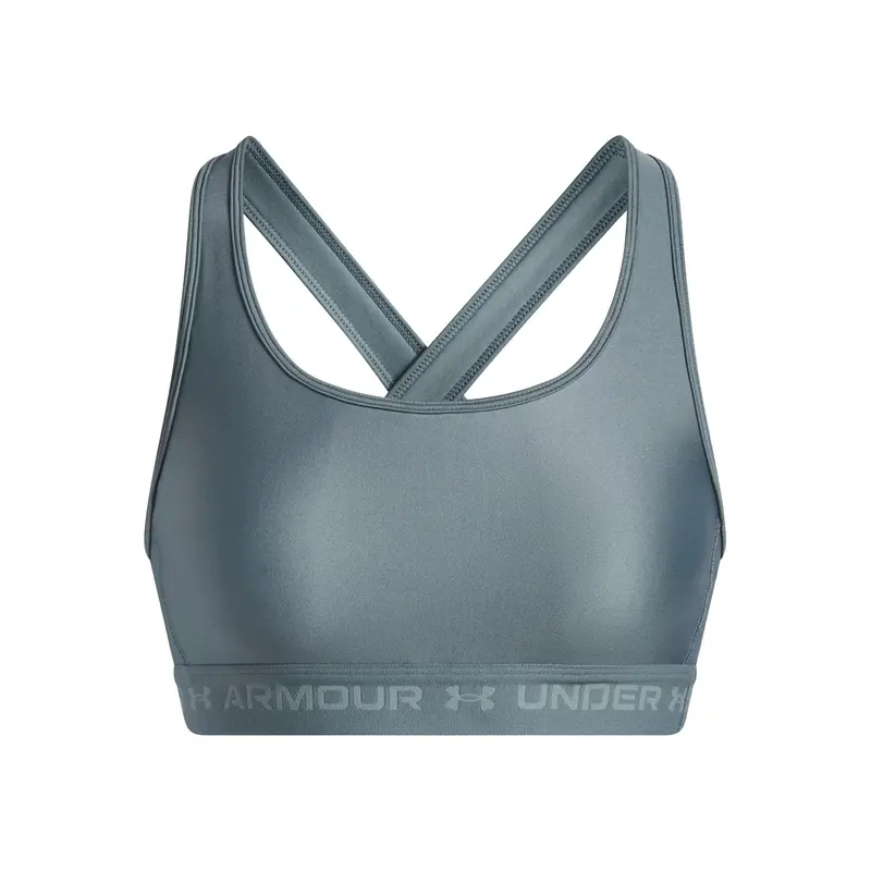 Crossback Mid Sport-BH Damen-oliv