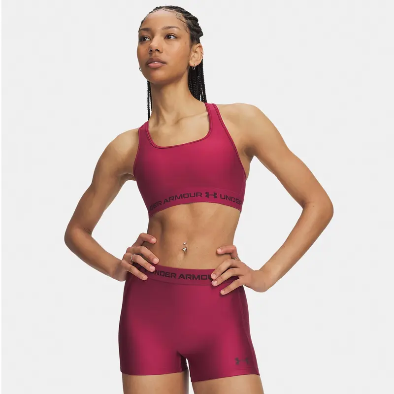Crossback Middle Sport-BH Damen - rot, dunkelrot