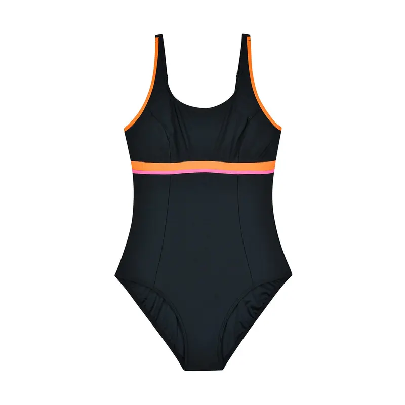 Damen Sportlicher U-Back-Badeanzug WMB2005-BO