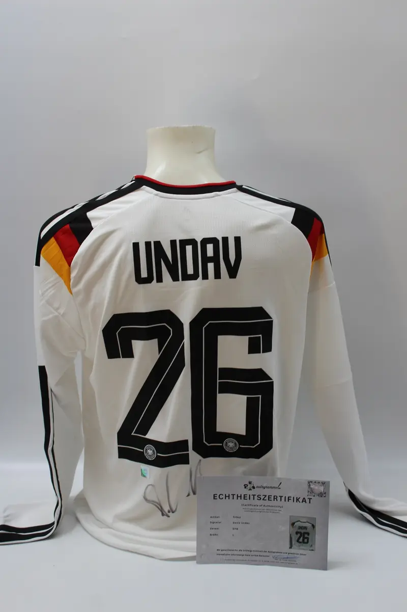 DFB Trikot Deniz Undav WM 2026 signiert Autogramme Adidas COA neu L