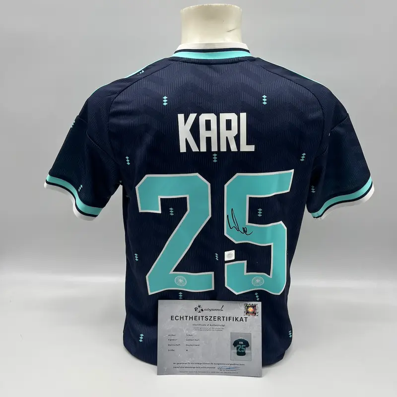 DFB Trikot WM 2026 Lennart Karl signiert Autogramm Adidas COA M