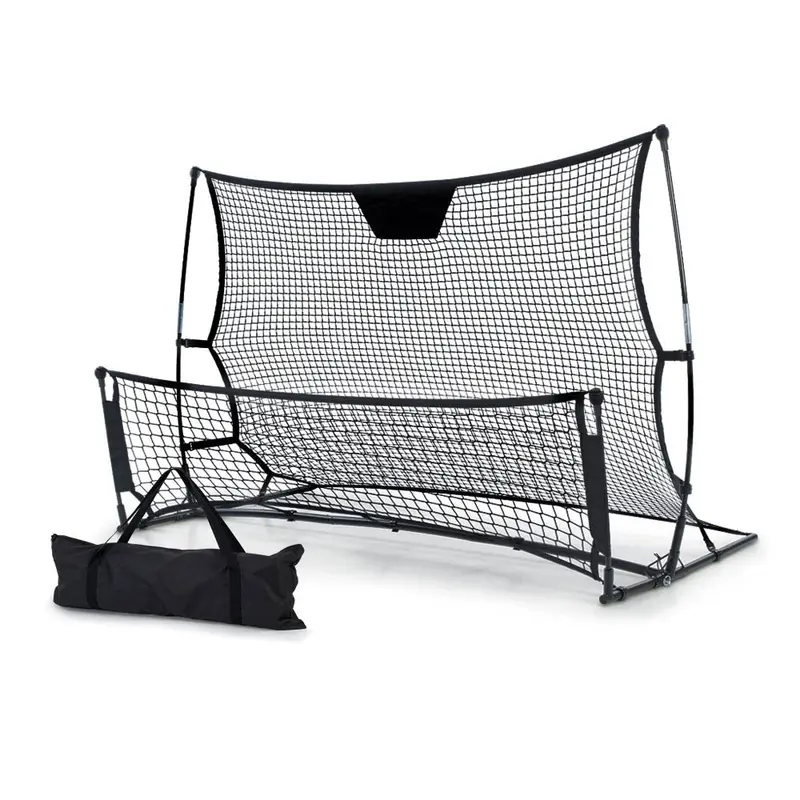 Everfit Portable Soccer Rebounder Net Volley Training Football Goal