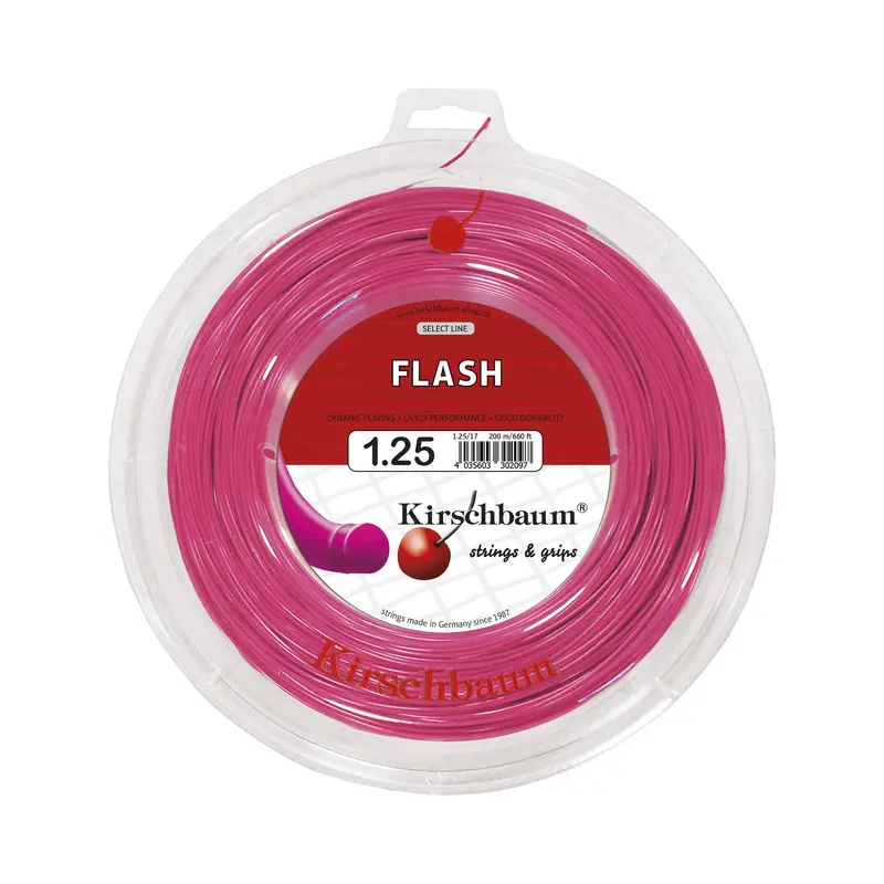 Flash Saitenrolle 200m-Pink