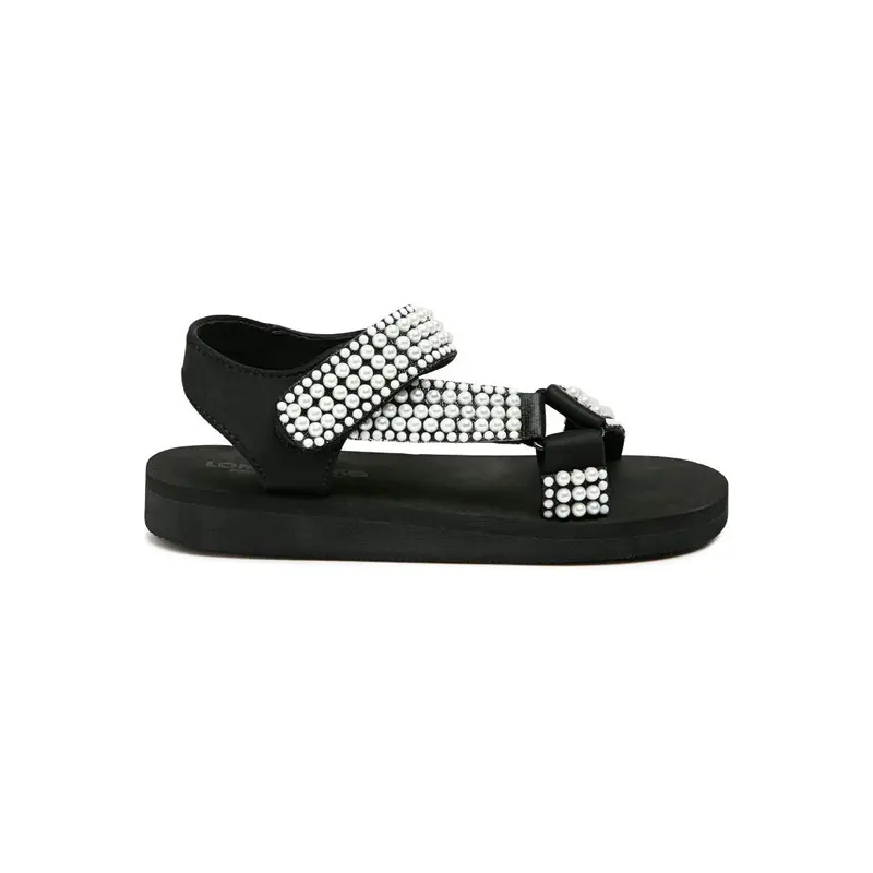 Floater Sandals In Black