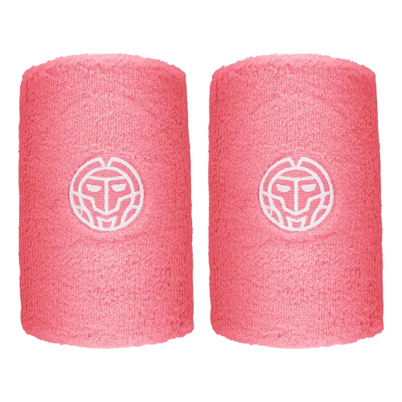 Freeze Out Schweißband 2er Pack lang - pink, weiß