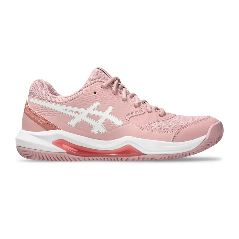Gel-Dedicate 8 Sandplatzschuh Damen - rosa, weiß