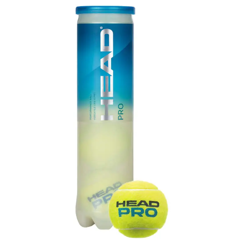 Head Pro Tennisbälle 4er Dose langlebiger Performance Ball