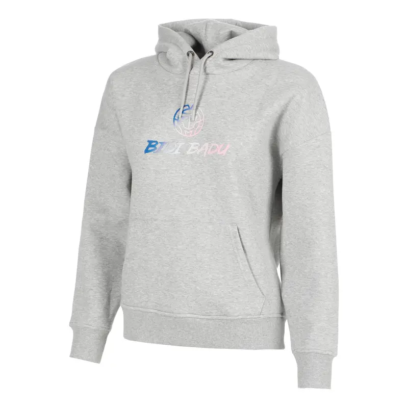 Hey Laguna Logo Hoody Damen-hellgrau