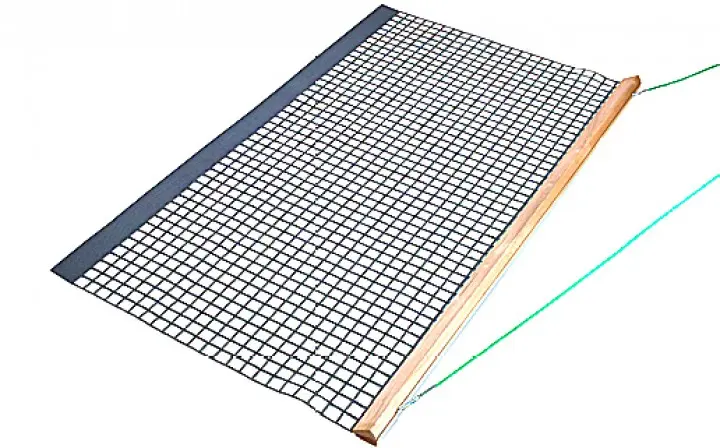 Holz-Schleppnetz PVC