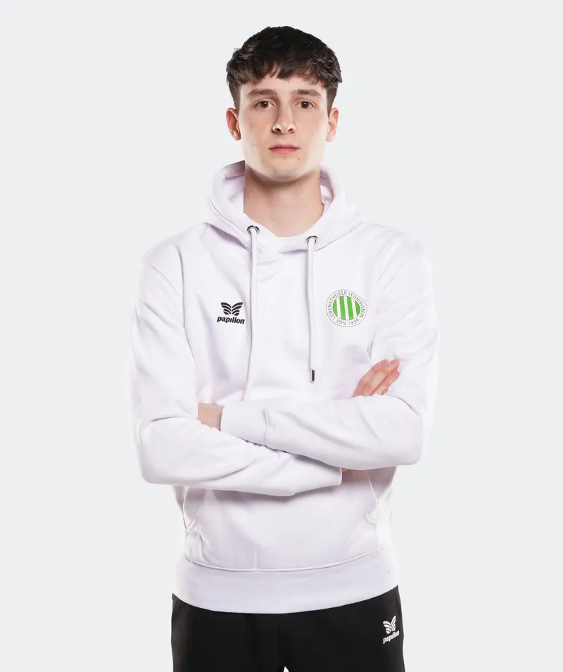HOODIE HERREN, WEIß