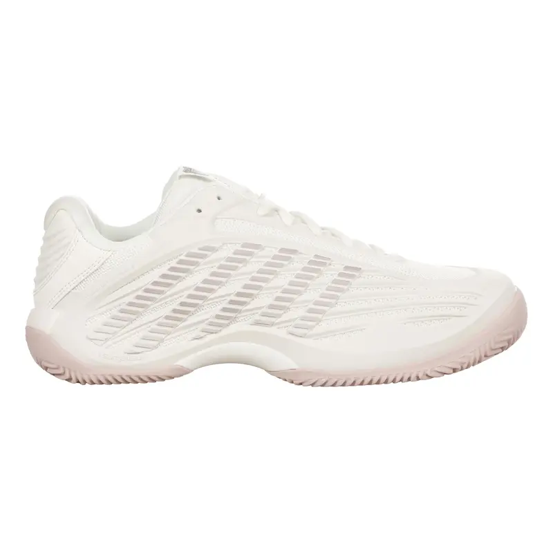 Hypercourt Express 3 Sandplatzschuh Damen - weiß, rosa
