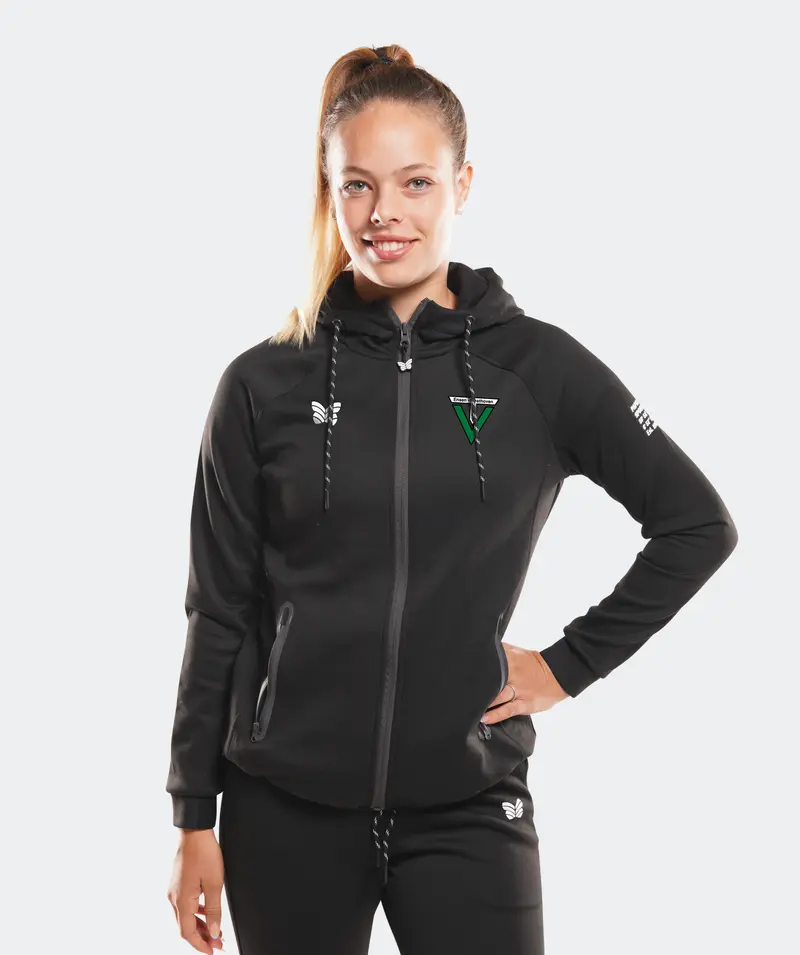 ICARUS JACKE, DAMEN, SCHWARZ