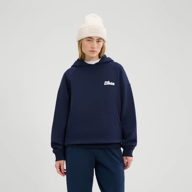 Il Tiro Hoody Damen-Dunkelblau,Weiß