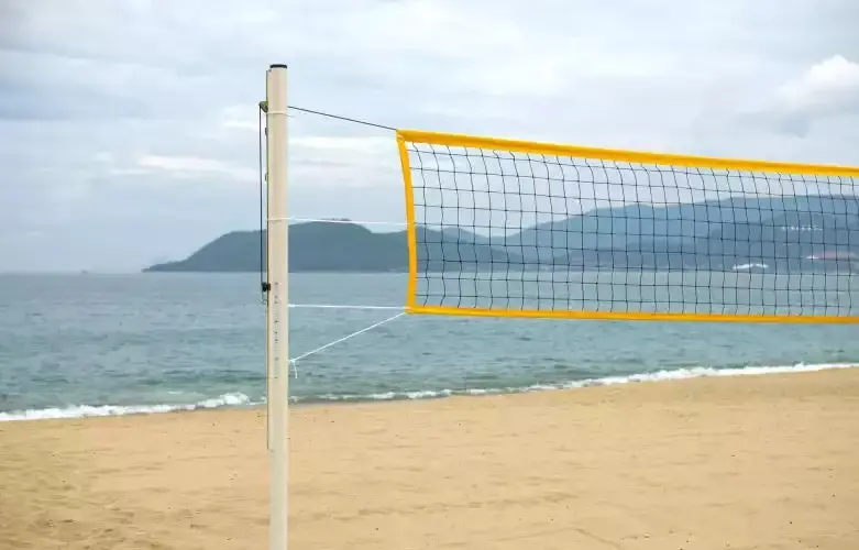 Impianto Beach Volley PRO - acciaio 90mm