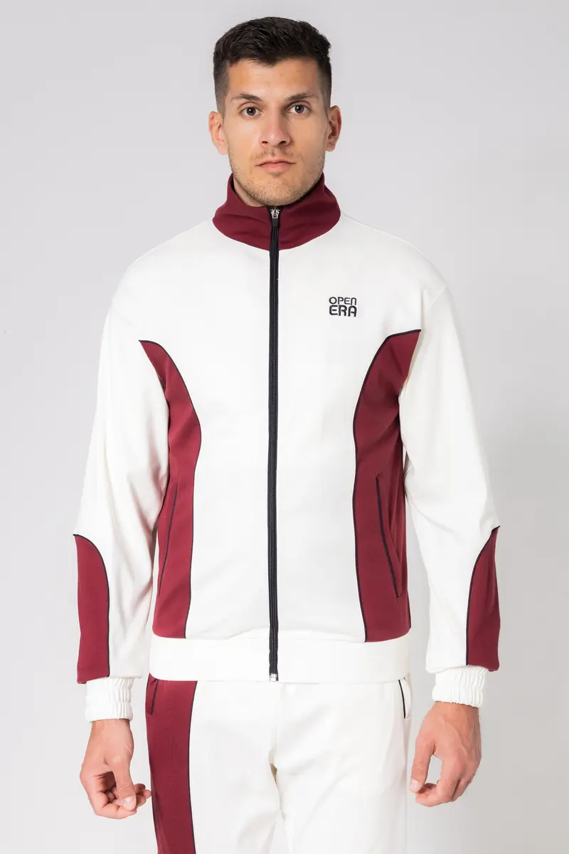 Interlock Track Jacket – Retro Trainingsjacke im 70er Style