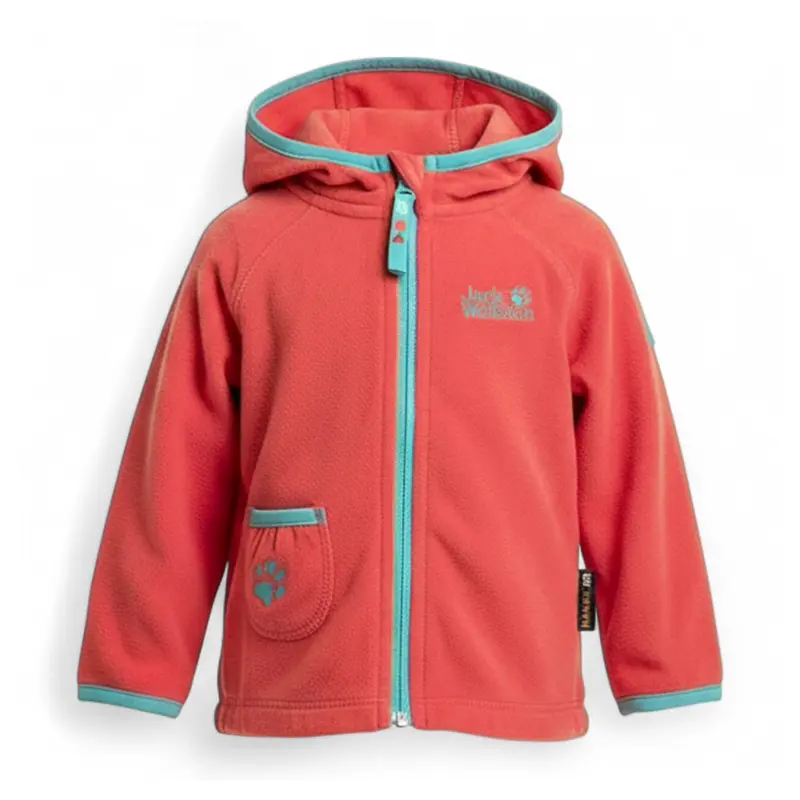 Jack Wolfskin Fleece Jacke Mini Nanuk 100 Kinder Pullover Sweatshirt