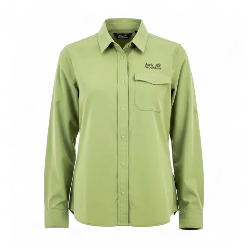 Jack Wolfskin Treasure Hunter Kinder Longsleeve Shirt Hemd 1608361-4288
