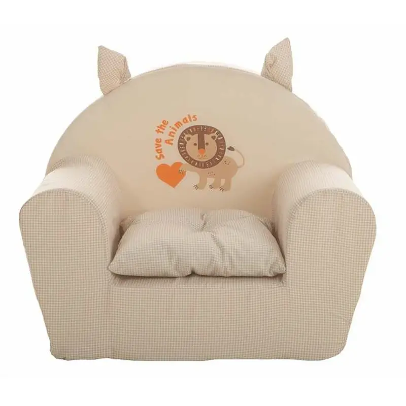 Kindersessel Jungle 44 x 34 x 53 cm Beige