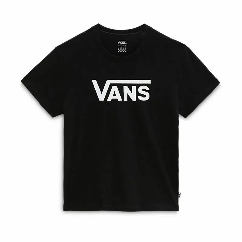 Kurzarm-T-Shirt für Kinder Vans Flying V Schwarz