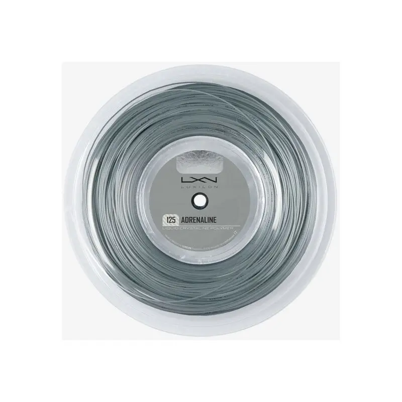 Luxilon Adrenaline 1.25mm 200m Rolle Grau