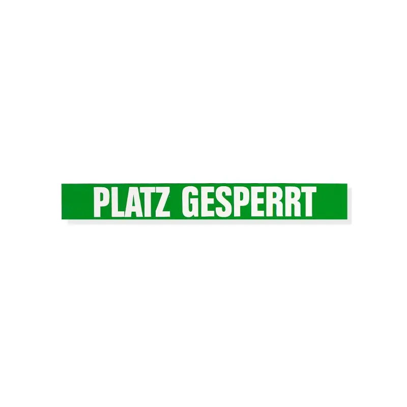 Magnetband 'Platz Gesperrt'