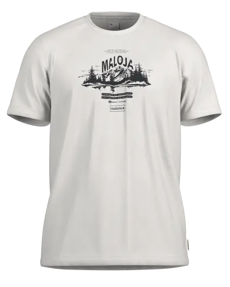 MALOJA - BessansM. T-Shirt shaded white