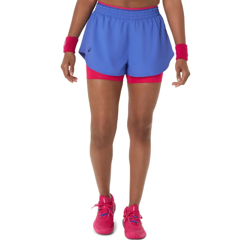Match Shorts Damen-Blau
