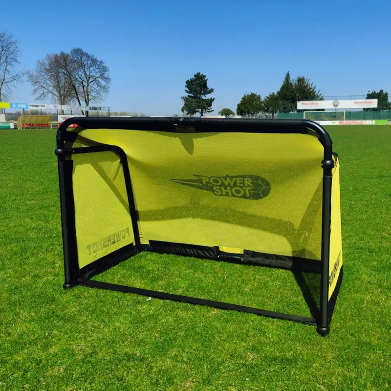 Mini porta da calcio pieghevole in alluminio 1,5 x 1 m