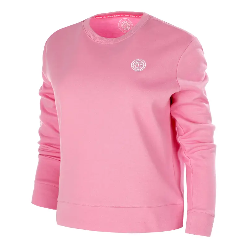Mirella Basic Sweatshirt Damen-Rosa