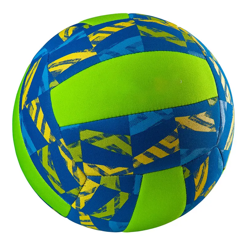 Neopren Volleyball - grün/blau - 65cm
