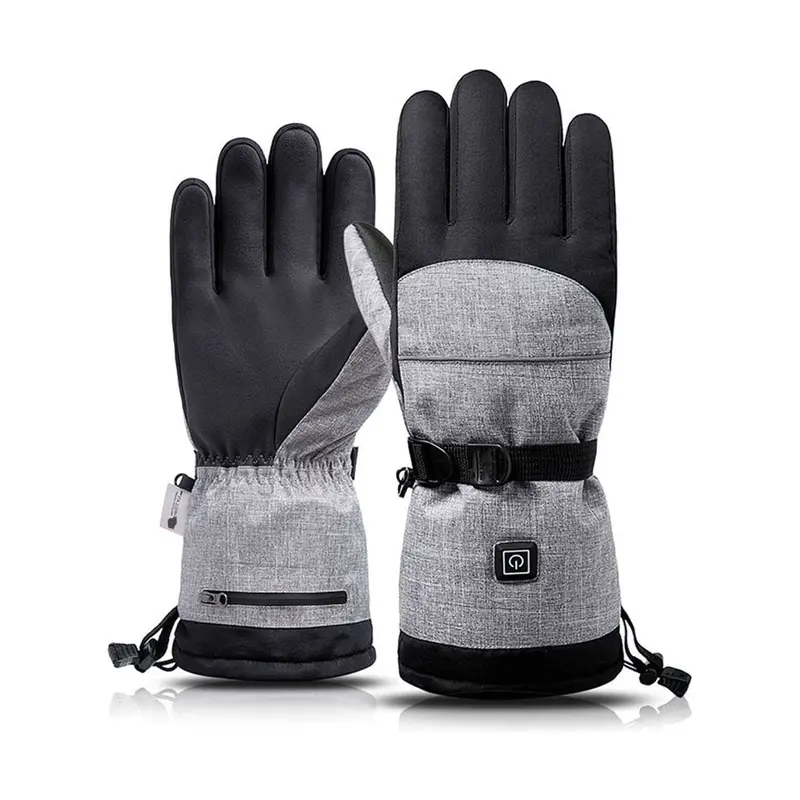 New Electric Heating Snowmobile Snowboard Ski Gloves Snow Mittens
