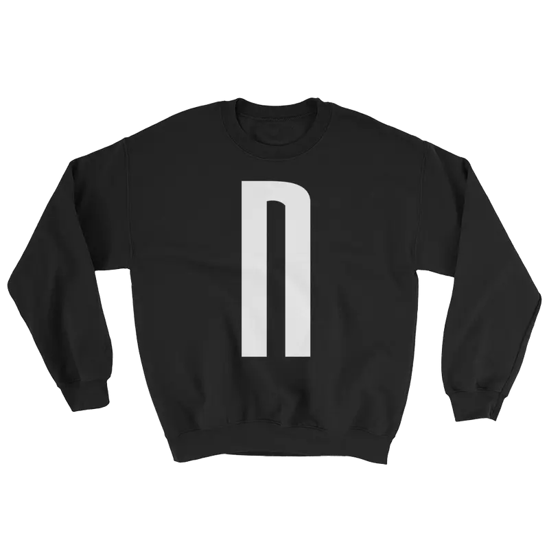 Norvine's N Black Sweatshirt